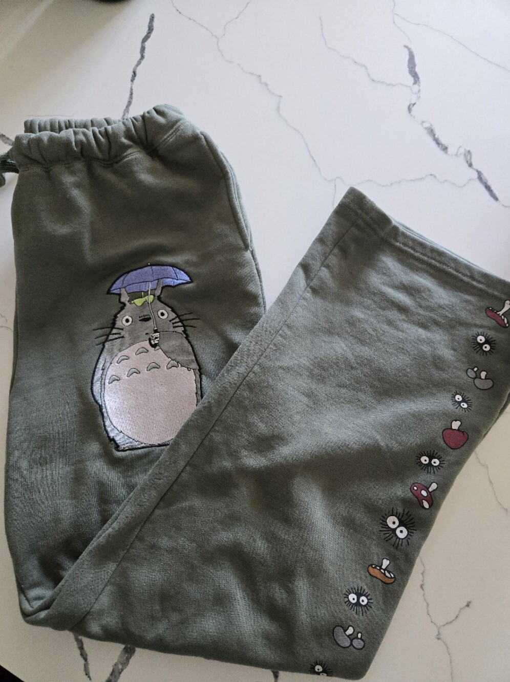 Studio Ghibli My Neighbor Totoro Sweatpants - Picture 3 of 5